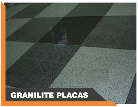 Piso Granilite em Placas